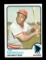 1973 Topps Baseball Card #230 Hall of Famer Joe Morgan Cincinnati Reds. EX-