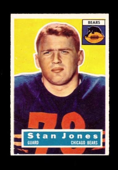 1956 Topps ROOKIE Football Card #71 Rookie Hall of Famer Stan Jones Chicago