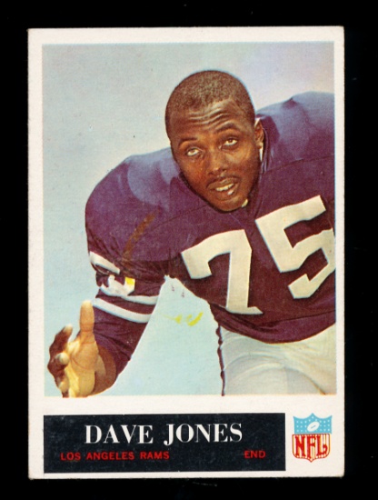 1965 Philadelphia Football Card #89 Hall of Famer Dave "Deacon" Jones. EX t
