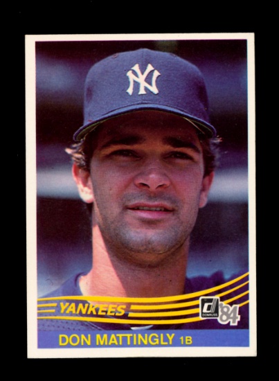 1984 Donruss ROOKIE Baseball Card #248 Rookie Don Mattingly New York Yankee