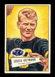 1952 Bowman Large Football Card #132 Chuck Ortmann Pittsburgh Steelers.  EX