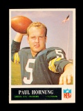 1965 Philadelphia Football Card #76 Hall of Famer Paul Hornung Green Bay Pa