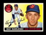 1955 Topps Baseball Card #160 Ray Narleski Cleveland Indians. EX-MT to NM C