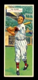 1955 Topps Double Header Baseball Card. #83 Joe Frazier St Louis Cardinals