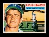 1956 Topps Baseball Card #3 Elmer Valo Kansas City Athletics. EX to EX-MT C