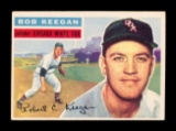 1956 Topps Baseball Card #54 Bob Keegan Chicago White Sox. EX to EX-MT Cond