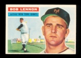 1956 Topps Baseball Card #104 Bob Lennon New York Giants. EX-MT to NM Condi