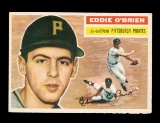 1956 Topps Baseball Card #116 Eddie O'Brien Pittsburgh Pirates. EX to EX-MT