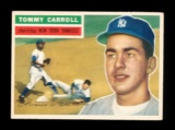 1956 Topps Baseball Card #139 Tommy Carroll New York Yankees. EX-MT to NM C