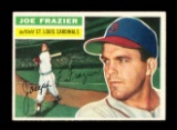 1956 Topps Baseball Card #141 Joe Frazier St Louis Cardinals . EX to EX-MT+
