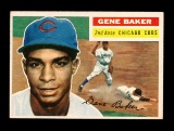 1956 Topps Baseball Card #142 Gene Baker Chicago Cubs. EX-MT+ to NM Conditi