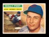 1956 Topps Baseball Card #158 Wally Post Cincinnati Redlegs. EX to EX-MT+