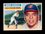 1956 Topps Baseball Card #210 Mike Garcia Cleveland Indians. EX-MT to NM Co