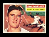 1956 Topps Baseball Card #241 Don Mueller New York Giants. EX-MT to NM Cond