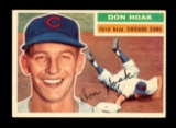 1956 Topps Baseball Card #335 Don Hoak Chicago Cubs. EX-MT to NM Condition
