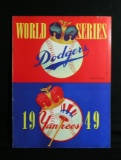 1949 World Series Souvenir Program at Ebbets Field. Brooklyn Dodgers vs New