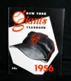 1956 New York Giants Year Book. The Polo Grounds. Complete and in Excellent