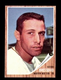 1962 Topps Baseball Card #504 Eddie Bressoud Bostsn Red Sox. EX-MT to NM Co