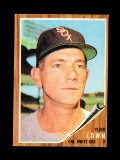 1962 Topps Baseball Card #528 Turk Lown Chicago White Sox. EX-MT to NM Cond