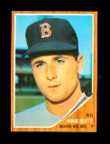 1962 Topps Baseball Card #580 Bill Monbouquette Boston Red Sox. EX-MT to NM