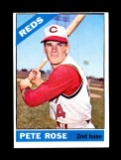 1966 Topps Baseball Card #30 Pete Rose Cincinnti Reds. Has bubbled area on