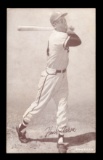1947-1966 Exhibit Baseball Card Hank Aaron Milwaukee Braves. EX to EX-MT Co