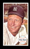 1964 Topps Giants Baseball Card #25 Hall of Famer Mickey Mantle New York Ya