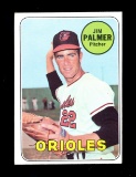 1969 Topps Baseball Card #573 Hall of Famer Jim Palmer Baltimore Orioles. E