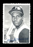 1969 Topps Deckle Edge Baseball Card #27 of 33 Hall of Famer Roberto Clemen