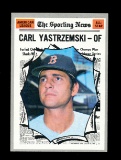 1970 Topps Baseball Card #461 All Star Hall of Famer Carl Yastrzemski Bosto