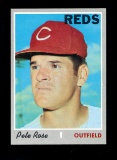 1970 Topps Baseball Card #580 Pete Rose Cincinnati Reds. NM to NM-MT Condit