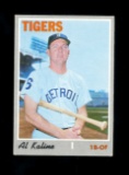 1970 Topps Baseball Card #640 Hall of Famer Al Kaline Detroit Tigers. EX-MT