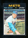 1971 Topps Baseball Card #160 Hall of Famer Tom Seaver New York Mets. NM to