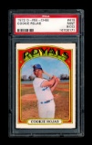 1972 O-PEE-CHEE Baseball Card #415 Cookie Rojas Kansas City Royals. Graded