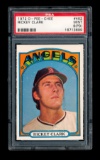 1972 O-PEE-CHEE Baseball Card #462 Rickey Clark California Angels. Graded P