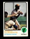 1973 Topps Baseball Card #50 Hall of Famer Roberto Clemente Pittsburgh Pira