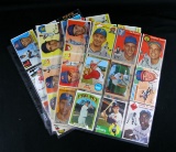 (34) Lower Grade/Damaged Baseball Cards. Mostly Light Creases, Pinholes, an