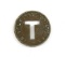 Vintage Twin City Transportation Co. Token. Good For One Fare Marinette, Wi