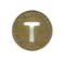 Vintage Twin City Transportation Co. Token. Good For One Fare Marinette, Wi