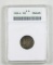 1929 D Mercury Dime Graded ANACS G-6 Condition