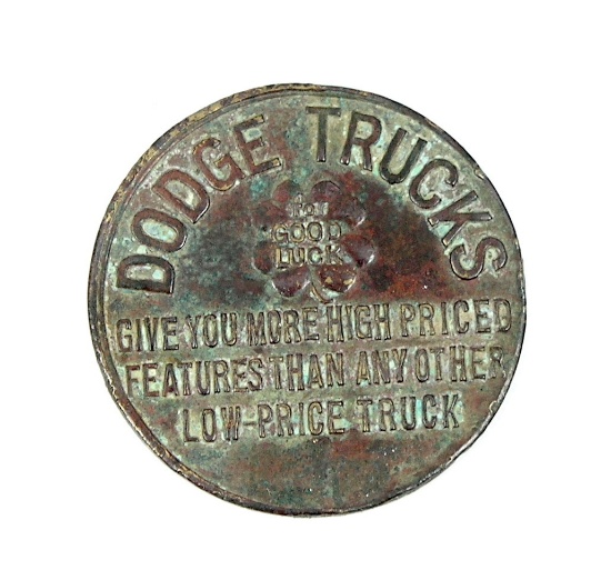 Dodge Truck Depenability Features Save you Money Coin/Token. Give You More