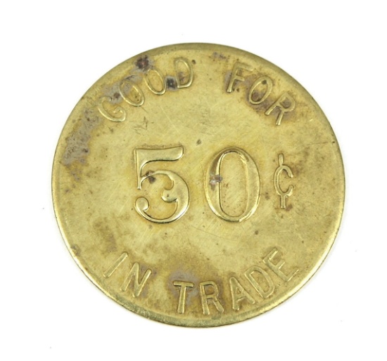 1872-1972 Sleepy Eye Minn. Centennial July 1-9 Coin/Token. Good For 50 Cent