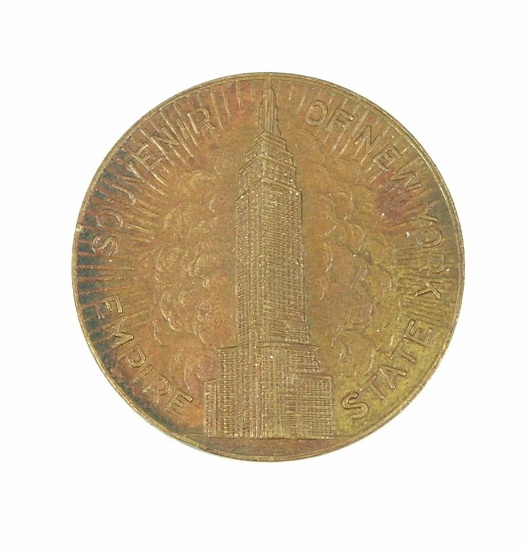 Vintage Empire State Souvenir of New York Coin/Token. "The Great Seal of Th