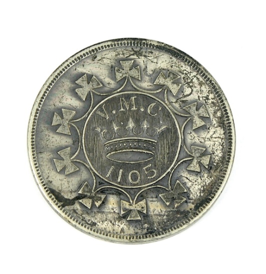 Vintage V.M. C. 1105 Royal Arcanium (A Fraternal Benefit Society) Coin/Toke