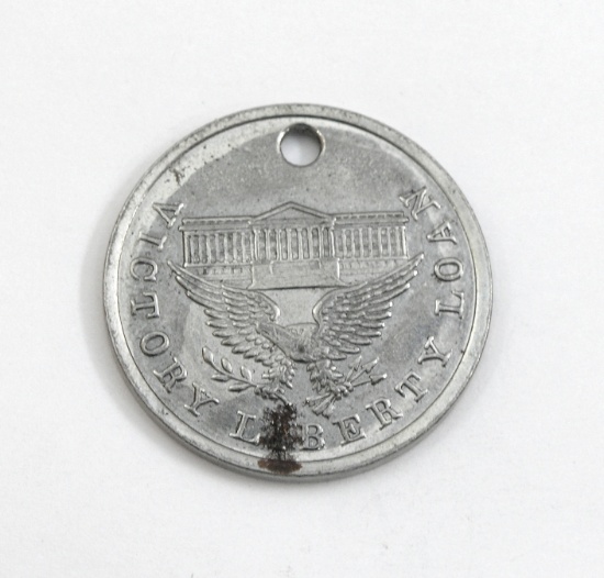 Early 1900s Victory Liberty Loan Coin/Token. By The US Treasury Department