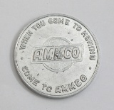 Vintage Ammco Brake Service Aluminum Spinner Coin/Token. 