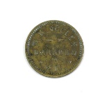 Vintage W.H. Vogler Saloon 1909-1914 Baraboo Wisc. Coin/Token.  TC-482357.