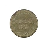 Vintage Popular News Coin/Token. Used Both in Milwaukee Wisconsin and OshKo