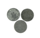 (3) Vintage Kansas Sales Tax Coin/Tokens. TC-89064.   5/8