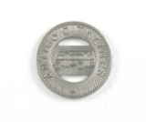 Vintage Antigo, Wis. City Lines Bus Token. Good For One City Fare.  Atwood/